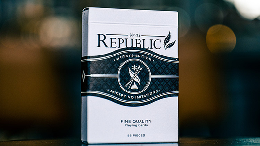 Republic Artist (Black) Playing Cards