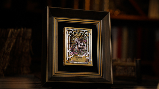 White Tiger Luxury Frame by Ark Playing Cards