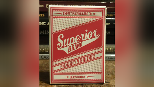 Superior (Red) Playing Cards by Expert Playing Card Co