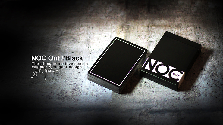 NOC Out: Black Playing Cards