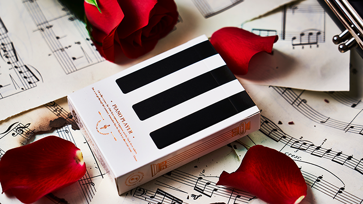 Piano Player Three-Key Edition Playing Cards by Bocopo