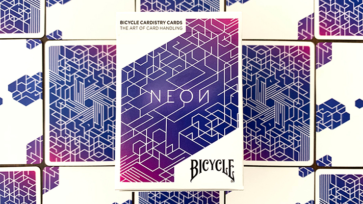 Bicycle Neon Blue Aurora Playing Cards