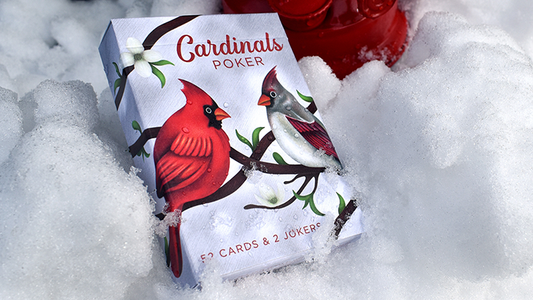 Cardinals Playing Cards by Midnight Cards