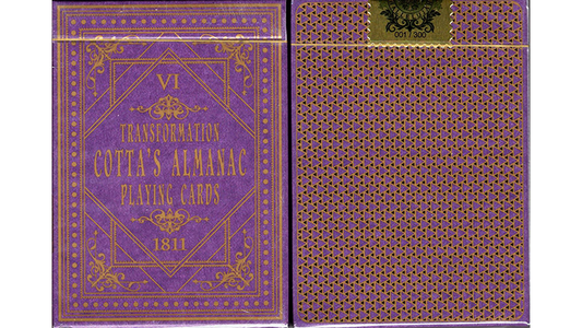 Gilded Cotta's Almanac #6 (Numbered Seal) Transformation Playing Cards