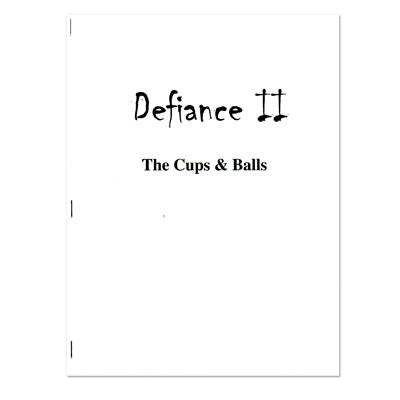 Defiance II Cups & Balls by McClintock - Trick