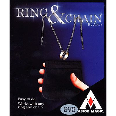 Ring & Chain (DVD included) by Astor Magic - DVD