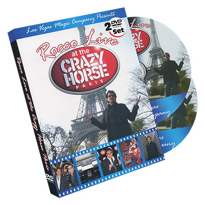 Rocco LIVE! at the Crazy Horse (2 DVD set) by Rocco - DVD